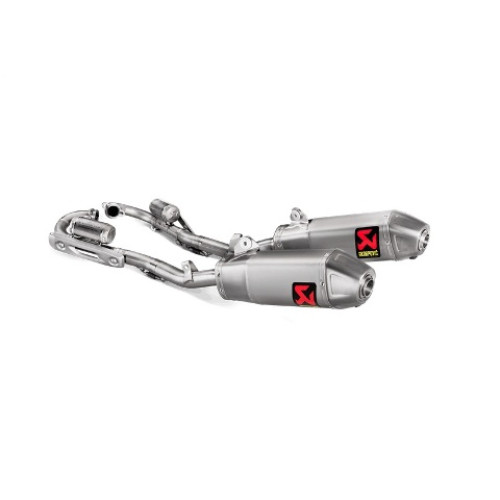 Scarico Completo Akrapovic Serie EVOLUTION (TITANIO) Omologato per HONDA CRF 250 R (2018>)