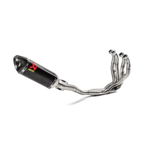 Scarico Completo AKRAPOVIC NON OMOLOGATO LINEA RACING (ACCIAIO) per KAWASAKI ZX6R 600 (2019>)