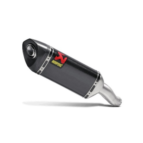 Terminale di scarico Akrapovic SLIP ON (ACCIAIO) Omologato per YAMAHA MT03 (2016-2018)