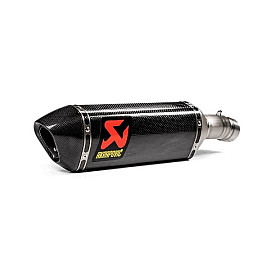 TERMINALE DI SCARICO AKRAPOVIC SLIP-ON  (carbonio) OMOLOGATO fodero in carbonio fondello in carbonio per BMW S 1000 XR (2020-2021>)