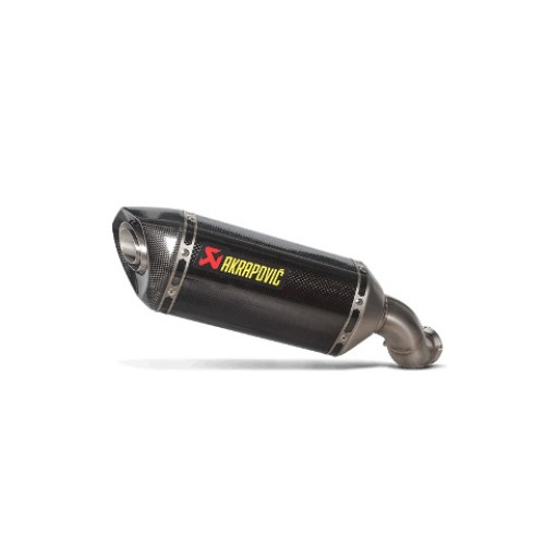 Terminale di scarico Silenziatore OMOLOGATO SLIP ON (CARBONIO) fodero carbonio fondello in carbonio per KAWASAKI Z 900 (2020>)