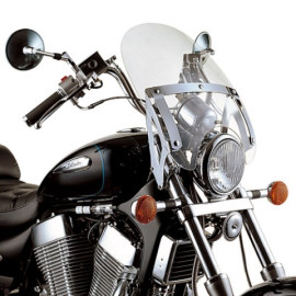 Parabrezza universale GIVI, 38,8 x 41 cm (H x L) per moto Custom