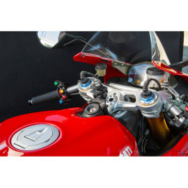 PORTACELLULARE Attacco cellulare per blocchetto chiave compatibile con Ducati Panigale 899, 959, V2, 119, 1299, V4