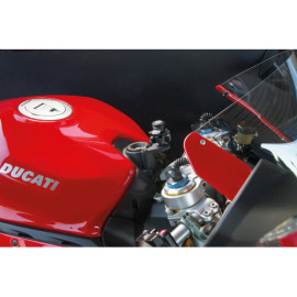 PORTACELLULARE Attacco cellulare per blocchetto chiave compatibile con Ducati Panigale 899, 959, V2, 119, 1299, V4