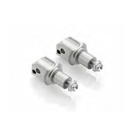 Rizoma Coppia di adattatori per pedivelle pilota RIZOMA linea TOURING per BMW R1200 GS / ADVENTURE (2004>)