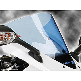 Vetri Airflow (Double Bubble) TRASPARENTE POWERBRONZE per SUZUKI GSXR600 08-10/GSXR750 08-10