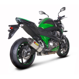 Terminale di scarico Akrapovic SPLIT-ON Esagonali in CARBONIO Omologati per KAWASAKI Z 800 VERSIONE E (2013>)