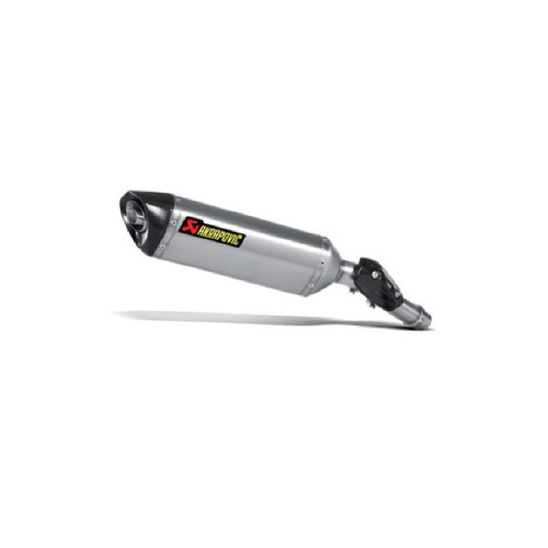 TERMINALE DI SCARICO AKRAPOVIC OMOLOGATO Linea Slip on (TITANIO) PER KAWASAKI VERSYS 1000 (2012-2016)