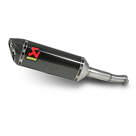 Terminale di scarico Akrapovic SPLIT-ON Esagonale  Carbonio con DB-Killer NON Omologato HONDA CBR 250 R (2011/2012>)