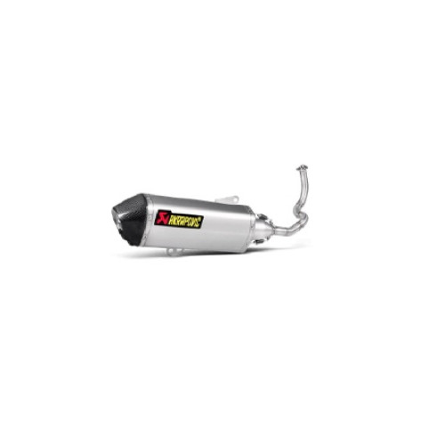 Scarico Completo Akrapovic racing (inox) Omologato per HONDA SH125 - SH150 (2013-2015)