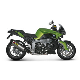 Terminale di scarico Akrapovic SPLIT-ON Esagonale Titanio Omologato BMW K 1300 R / S (2009/2015)