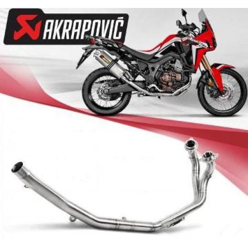 Collettore scarico in inox, AKRAPOVIC per HONDA CRF1000L AFRICA TWIN (2016-2017)