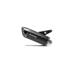 Scarico AKRAPOVIC Linea Slip on (Nero) Omologato per DUCATI MONSTER 821 (2014-2015) MONSTER 1200/1200S (2014-2015)