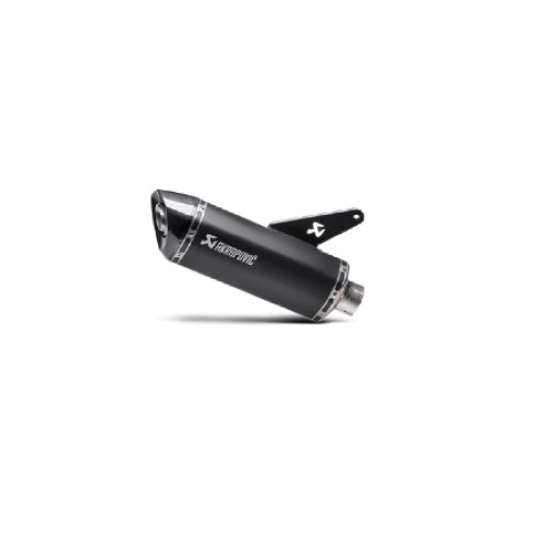 Scarico AKRAPOVIC Linea Slip on (Nero) Omologato per DUCATI MONSTER 821 (2014-2015) MONSTER 1200/1200S (2014-2015)