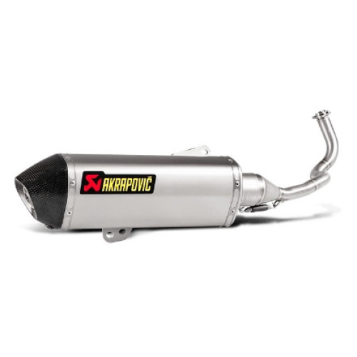 Scarico Completo Akrapovic Inox Omologato per HONDA PCX 125/150 (2014-2015)