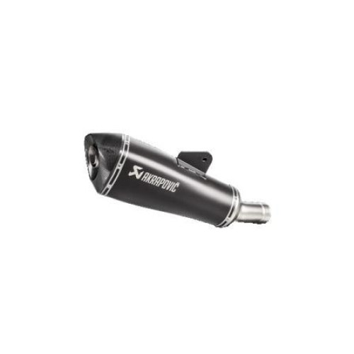 Terminale di scarico AKRAPOVIC Slip-On Line (Titanium) Silenziatore omologato per BMW R 1200 RS (2017) R 1200R (2017>)