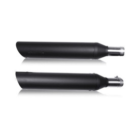 Coppia di scarico AKRAPOVIC Slip-on (BLACK) Omologati per HARLEY DAVIDSON SPORTSTER (2014)
