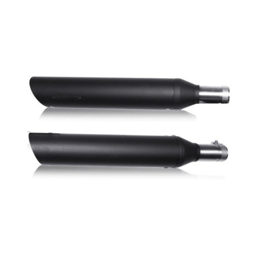 Coppia di scarico AKRAPOVIC Slip-on (BLACK) Omologati per HARLEY DAVIDSON SPORTSTER (2014)