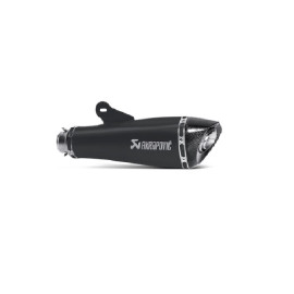TERMINALE DI SCARICO AKRAPOVIC Slip-on (BLACK) OMOLOGATO PER BMW R NINET (2014-2016)