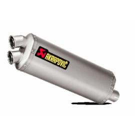 Terminale di scarico AKRAPOVIC Slip-on (TITANIO) NON OMOLOGATO per CRF1000L Africa Twin (2016>)