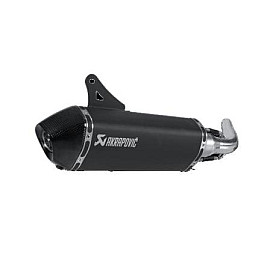 Terminale di scarico AKRAPOVIC Omologato Slip-On Line (SS) per PIAGGIO VESPA GTS 300 / GTV 300 (2017)