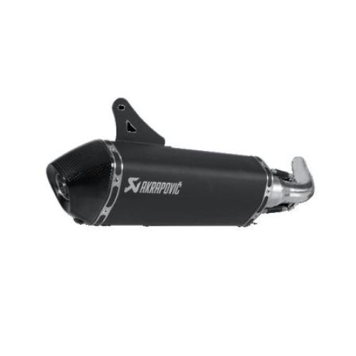 Terminale di scarico AKRAPOVIC Omologato Slip-On Line (SS) per PIAGGIO VESPA GTS 300 / GTV 300 (2017)