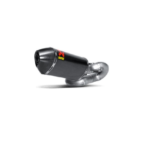 Silenziatore omologato Akrapovic  SLIP-ON con Terminale Esagonale fodero in CARBONIO per HONDA CBR 1000 RR / ABS (2014>)