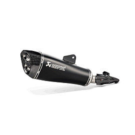 TERMINALE DI SCARICO OMOLOGATO NERO AKRAPOVIC SLIP ON (TITANIO) BMW R 1250 R / RS (2019>)