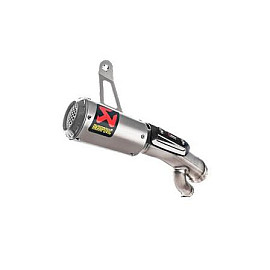Terminale di scarico AKRAPOVIC Slip-On Line (Titanium) non omologato linea GP style per BMW S 1000 RR (2017>)
