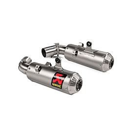 TERMINALI DI SCARICO SLIP ON (Titanio) per DUCATI HYPERMOTARD 950 / 950 SP (2017-2021)