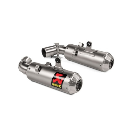 TERMINALI DI SCARICO SLIP ON (Titanio) per DUCATI HYPERMOTARD 950 / 950 SP (2017-2021)