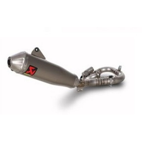 Scarico completo Akrapovic in inox fodero titanio 112 DB NON omologato per YAMAHA YZ 450 F (2014>) - WR 450 F (2016>)