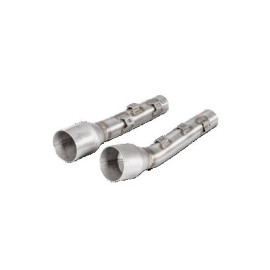 Terminale di scarico AKRAPOVIC Omologato Slip-On Line (SS) per Yamaha XV950 / R / Racer (2017)