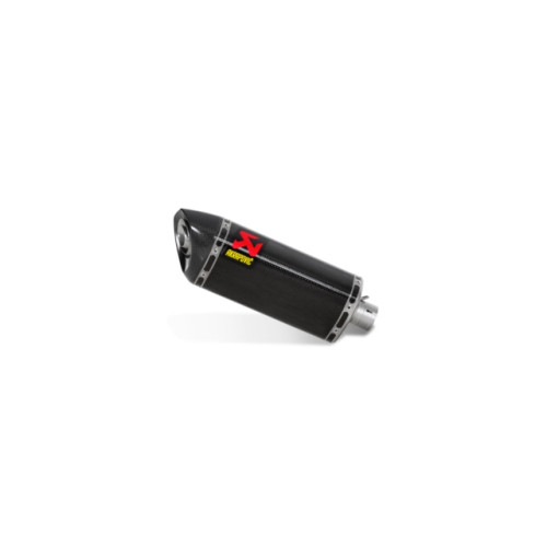 Terminale di scarico Akrapovic SPLIT-ON Esagonale Titanio / Carbonio Omologato YAMAHA YZF R6 (08/09)