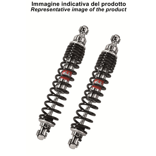 Coppia di ammortizzatori posteriore Bitubo WME 03 per HARLEY-DAVIDSON STD - INTERASSE 260 -