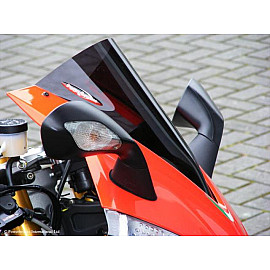Vetri Airflow (Double Bubble) TRASPARENTE POWERBRONZE per APRILIA RS4 125 10-13/RSV4 APRC 09-13/RSV4 FACTORY 09-13