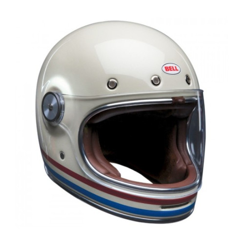 Casco BULLITT STRIPES PEARL WHITE