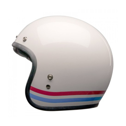 Casco Custom 500 STRIPES PEARL WHITE