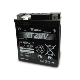 Batteria Yuasa YTZ8V Dimmensioni 12V - 7 Ah - 113x70x105 mm