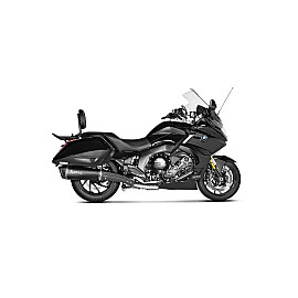 Terminale di scarico AKRAPOVIC Linea SLIP ON (TITANIO) BLACK per BMW K 1600 B / Grand America (2019>)