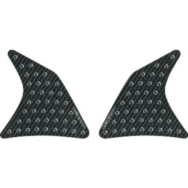 Adesivo antiscivolo protezione serbatoio resinata effetto Carbonio - Misure: 140 x 140 mm -