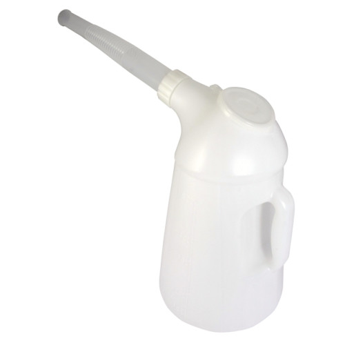 CARAFFA GRADUATA PER BENZINA 5 LITRI CON FLESSIBILE