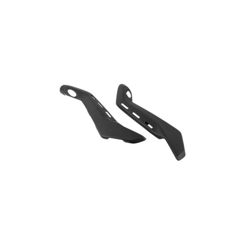 FIANCHETTI SOTTO SERBATOIO IN CARBONIO OPACO (la Coppia) per DUCATI PANIGALE 1100 V4 (2019-2021>)