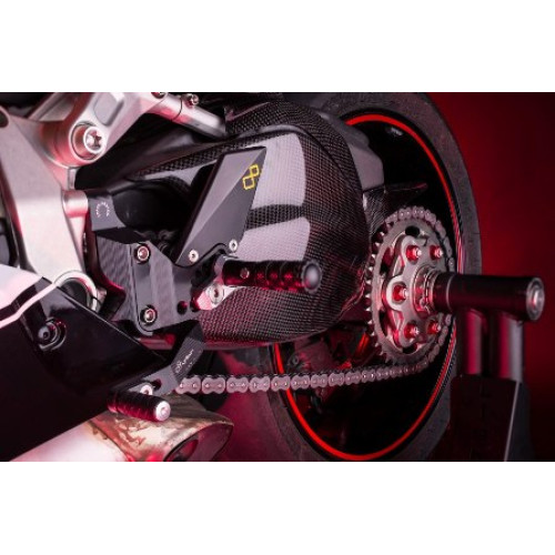 Carter Copri catena  in Carbonio per DUCATI 1199/1299 PANIGALE (2012-2016)