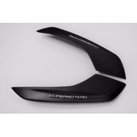 Fianchetti sella superiore in Carbonio Opaco per DUCATI HYPERMOTARD 821 (2013-2015) - HYPERSTRADA (2013-2015)