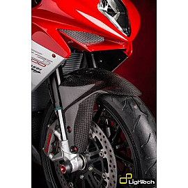 Parafango Anteriore in Carbonio LIGHTECH per MV AGUSTA RIVALE 800 (2014-2015) - F3 675 / F3 800 (2012-2015) - B3 675 / B3 800 (2012-2015)