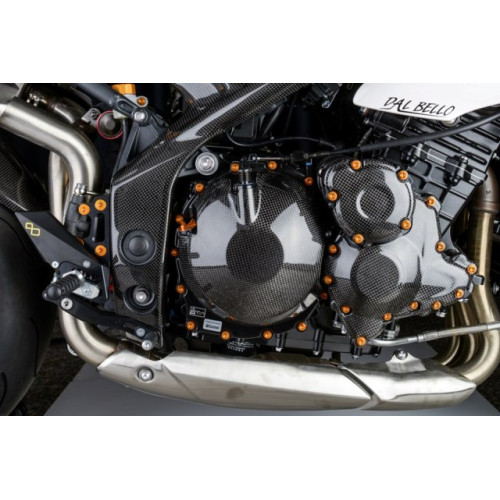 COPERCHIO STARTER CARBONIO per TRIUMPH SPEED TRIPLE 1050 (2011-2015)