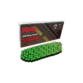 CATENA RK 525GXW 120 MAGLIE CLF COLORE VERDE CON XW-RING