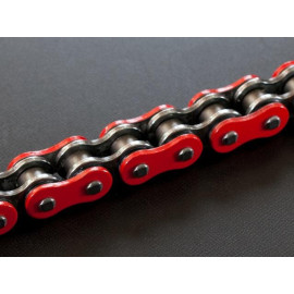 CATENA RK 525GXW 120 MAGLIE CLF COLORE ROSSA CON XW-RING
