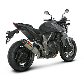 Terminale di scarico Akrapovic SPLIT-ON Esagonale full Titanio con DB-Killer Omologato HONDA CB 1000 R (2008/2013)